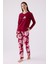 Ikili Pijama Takım Vişne - Süprem 2