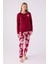 Ikili Pijama Takım Vişne - Süprem 4