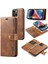 iPhone 15 Için Crazy Horse Deri Kılıf (Yurt Dışından) 1