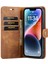 iPhone 15 Için Crazy Horse Deri Kılıf (Yurt Dışından) 4