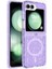 Samsung Galaxy Z Flip 6 Kılıf Şeffaf Renkli Simli Parlak Allstar Silikon 1
