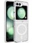 Samsung Galaxy Z Flip 6 Kılıf Şeffaf Renkli Simli Parlak Allstar Silikon 1