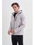 Caz 1047 Kapşonlu Su Geçirmez Erkek Softshell Mont 2