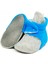Polar Bebek Pandufu, Kaydırmaz Taban, Organik Pamuk Astarlı, İlk Adım Ev Patiği, Gri Mavi 1