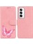 Oppo Oppo 12 5g Için Flip Case Kelebek Flip Folio Kapak Cüzdan Kart Yuvaları (Yurt Dışından) 1