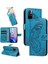Xiaomi Redmi Not 11 Için Flip Case Kredi Kartı ile 5g Kabartmalı Kelebek (Yurt Dışından) 4