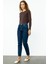 Kadın Mom Jeans Yüksek Bel Pantolon 4125 Indigo 2