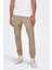 Erkek Onscarter Paçaları Lastikli Pamuklu Kargo Pantolon 22028434 Camel 1