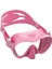 F1 Frameless Yetişkin Dalış Maskesi Pembe 1