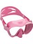F1 Frameless Yetişkin Dalış Maskesi Pembe 2