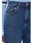Pamuklu Mom Fit Yüksek Bel Jeans Bayan Kot Pantolon DW0DW19244 1bk 3