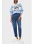 Pamuklu Mom Fit Yüksek Bel Jeans Bayan Kot Pantolon DW0DW19244 1bk 2