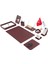 Dora Sümen Takımı 12 Parça Bordo Full Set 1