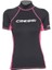 Lady Kısa Kollu Siyah-Pembe Yetişkin Rash Guard Small 3