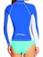 Lady Uzun Kollu Mavi-Beyaz Rash Guard Xsmall 3
