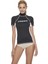 Lady Kısa Kollu Siyah-Beyaz Yetişkin Rash Guard Medium 2