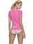 Lady Kısa Kollu Pembe Yetişkin Rash Guard Large 4