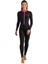 Skin Lady 1 mm Siyah-Pembe Tek Parça Dalış Elbisesi Xsmall 2