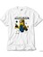 Minion Minecraft Beyaz Tişört 1