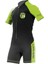 Little Shark Junior 2 mm Çocuk Shorty Dalış Elbisesi Yeşil 11/12 Yaş 2