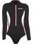 Termico Lady 2 mm Pembe-Beyaz Shorty Uzun Kol Yüzücü Elbisesi Xlarge 5