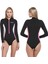 Termico Lady 2 mm Pembe-Beyaz Shorty Uzun Kol Yüzücü Elbisesi Large 1