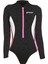 Termico Lady 2 mm Pembe-Beyaz Shorty Uzun Kol Yüzücü Elbisesi Large 5