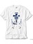 Star Wars R2D2 Siluet Beyaz Tişört 1