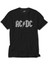 Ac Dc Logo Classic Siyah Tişört 1