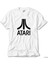 Atari Logo Beyaz Tişört 1
