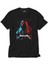 Metallica Red Blue Siyah Tişört 1