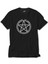Baphomet Pentagram Siyah Tişört 1