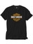 Harley Davidson Cycles Logo Siyah Tişört 1