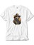 Kovboy Woman Skull Beyaz T-Shirt 1