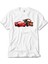 Şimşek Mcqueen ve Tow Mater Arabalar Beyaz T-Shirt 1