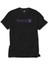 Western University Purple Logo Siyah T-Shirt 1