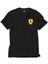 Ferrari Logo Siyah T-Shirt 1