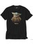 Yoda Baby The Mandalorian Siyah T-Shirt 1