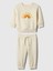 Bebek Bej Brannan Bear Işlemeli Fleece Outfit Set 1