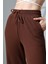 Kadın Geniş Kesim Rahat Kalıp Bol Paça Cepli Eşofman Altı 4