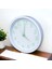 Fosforlu Gece Parlayan Beyaz Salon Mutfak Ofis Duvar Saati 22 Cm Plastik B9 3