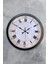 40 Cm Metal Romen Rakamlı Eskitme Model Modern Dekoratif Lüks Duvar Saati 1