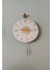 Artistry Kardelen Gold Series (35 Cm Çap) ,Pilli Led ,Modern Dekoratif Metal Duvar Saati 4