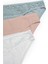 Leaf Tones Lacy Detailed 3lü Çok Renkli Slip Külot 5