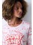 Pamuklu Happy Friends Pantolon Pijama Takımı 3