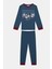 Erkek Çocuk Curling Bunny 2li Çok Renkli Pijama Takımı 5