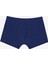 Erkek Çocuk Blue Solid 3lü Çok Renkli Boxer 4