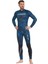 Tokugawa Man 3 mm Mavi Kamuflaj Dalış Elbisesi Xlarge 3