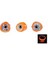 Salty Rubber Head 140GR Kafa 05 Orange 3D Eye 4