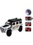 HCL-801P Çek Bırak 1:22 Sesli ve Işıklı Buhar Çıkartan Metal Jeep 5